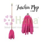 Alat Pel Hana Fuschia – Pel Kain Berwarna untuk Kebersihan Lantai Sehari-hari