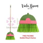 Sikat Lantai Hana Viola – Sikat Bulu Keras Premium Gagang Panjang