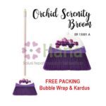 Sapu Hana Orchid – Sapu Lantai Nilon Bulu Pecah Premium untuk Dalam Ruangan