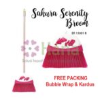 Sapu Nilon Hana Sakura – Sapu Lantai Serat Lembut untuk Dalam Ruangan